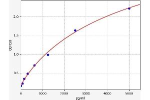 Typical standard curve (CCRL1 ELISA 试剂盒)