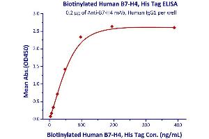 Image no. 2 for V-Set Domain Containing T Cell Activation Inhibitor 1 (VTCN1) (AA 29-258) (Active) protein (His tag,AVI tag,Biotin) (ABIN4949004)