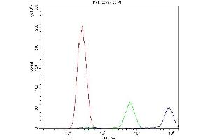 Flow Cytometry analysis of U20S cells using anti-Calpastatin antibody (ABIN4886503).
