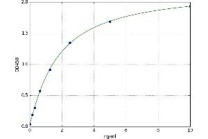 A typical standard curve