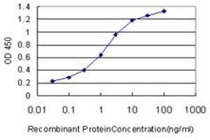 ELISA image for anti-Oculocerebrorenal Syndrome of Lowe (OCRL) (AA 146-239) antibody (ABIN518503)