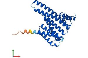 Protein Structure (PS) image for 14-3-3 zeta (YWHAZ) (AA 1-245) protein (His tag) (ABIN7556645)