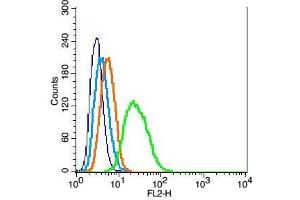 Flow Cytometry (FACS) image for anti-Neurotrophic Tyrosine Kinase, Receptor, Type 2 (NTRK2) (AA 401-500) antibody (ABIN725870)