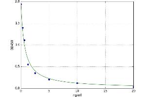 A typical standard curve (LMX1B ELISA 试剂盒)