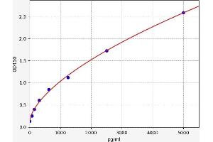 Typical standard curve (IgA2 ELISA 试剂盒)