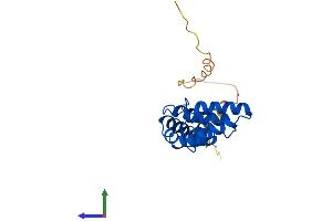 AlphaFold protein structure predicition of Human Recombinant RGS16 Protein, UniprotID O15492