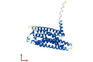 Protein Structure (PS) image for Adenosine A3 Receptor (ADORA3) (AA 1-318) protein (His tag) (ABIN7551784)