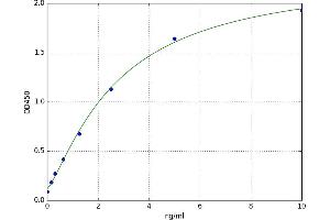 A typical standard curve