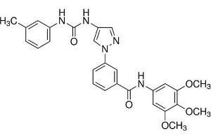 Chemical structure of SR 3576 , a JNK3 kinase inhibitor.