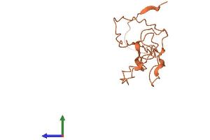 AlphaFold protein structure predicition of Human Recombinant KRTAP2-4 Protein, UniprotID Q9BYR9