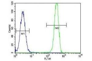 Flow Cytometry (FACS) image for anti-Mismatch Repair Protein 2 (MSH2) (AA 637-665) antibody (ABIN3031883)