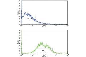 Flow Cytometry (FACS) image for anti-Activin A Receptor Type II-Like 1 (ACVRL1) (AA 38-68) antibody (ABIN3029853)
