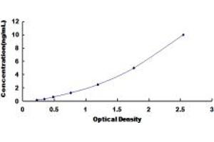 Typical standard curve (FAIM3 ELISA 试剂盒)