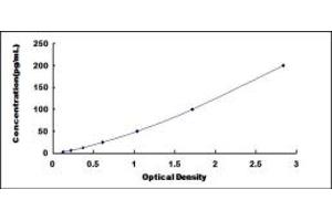 Typical standard curve (MST1 ELISA 试剂盒)