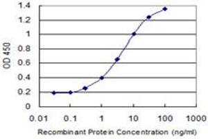 Detection limit for recombinant GST tagged ZNRF4 is 0. (ZNRF4 抗体  (AA 108-170))