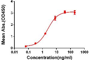 ELISA image for anti-Tumor Necrosis Factor Receptor Superfamily, Member 9 (TNFRSF9) (AA 24-186) antibody (ABIN7092873)