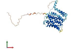 Protein Structure (PS) image for Solute Carrier Family 35, Member E4 (SLC35E4) (AA 1-351) protein (His tag) (ABIN7559548)