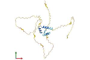 Protein Structure (PS) image for Frequently Rearranged in Advanced T-Cell Lymphomas (FRAT1) (AA 1-279) protein (His tag) (ABIN7547782)