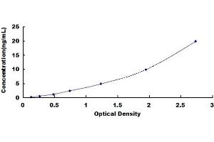 Typical standard curve (PCNT ELISA 试剂盒)