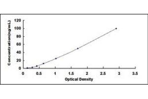 Typical standard curve (PEPCK ELISA 试剂盒)