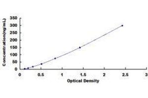 ELISA image for Matrix Metallopeptidase 3 (Stromelysin 1, Progelatinase) (MMP3) ELISA Kit (ABIN415878)