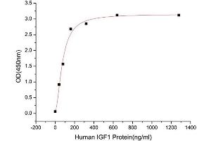 Activity Assay (AcA) image for Insulin-Like Growth Factor Binding Protein 1 (IGFBPI) (AA 26-259) (Active) protein (His tag) (ABIN7607286)