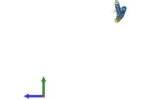Protein Structure (PS) image for Morf4 Family Associated Protein 1 (MRFAP1) (AA 1-127) protein (His tag) (ABIN7549423)