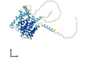 Protein Structure (PS) image for Solute Carrier Family 35, Member F3 (SLC35F3) (AA 1-421) protein (His tag) (ABIN7551644)