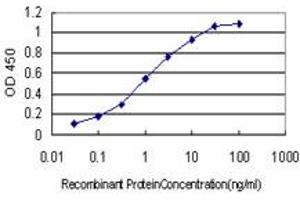 Detection limit for recombinant GST tagged MYBPH is approximately 0. (MYBPH 抗体  (AA 1-477))