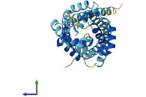 Protein Structure (PS) image for Solute Carrier Family 25, Member 37 (SLC25A37) (AA 1-338) protein (His tag) (ABIN7549432)