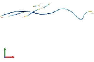 Protein Structure (PS) image for serologically Defined Colon Cancer Antigen 8 (SDCCAG8) (AA 1-717) protein (His tag) (ABIN7558329)