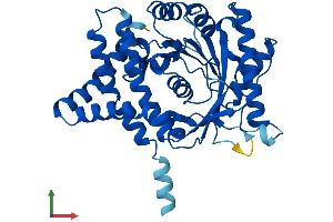 Protein Structure (PS) image for 1-Acylglycerol-3-Phosphate O-Acyltransferase 5 (Lysophosphatidic Acid Acyltransferase, Epsilon) (AGPAT5) (AA 1-364) protein (His tag) (ABIN7555021)