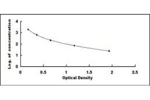 Typical standard curve (Pro-Amylin ELISA 试剂盒)